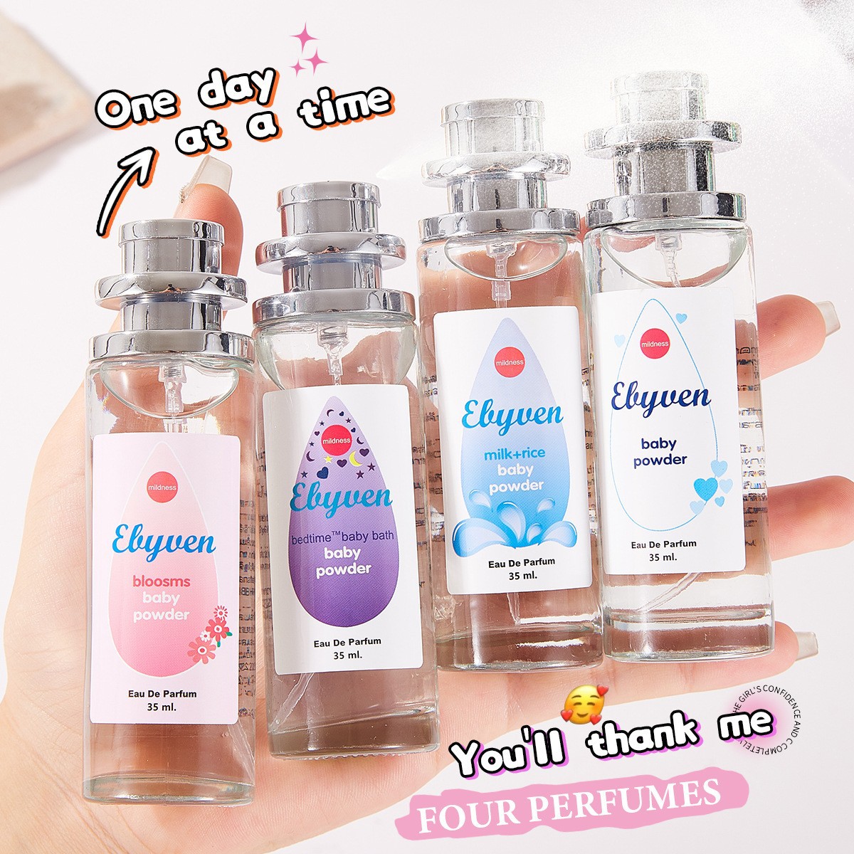 Perfume Fresh Fragrance - นมผงสำหรับเด็ก น้ำหอมผู้หญิง กลิ่นหอมสดชื่น หรูหรา คุณภาพสูง กลิ่นดอกไม้และผลไม้