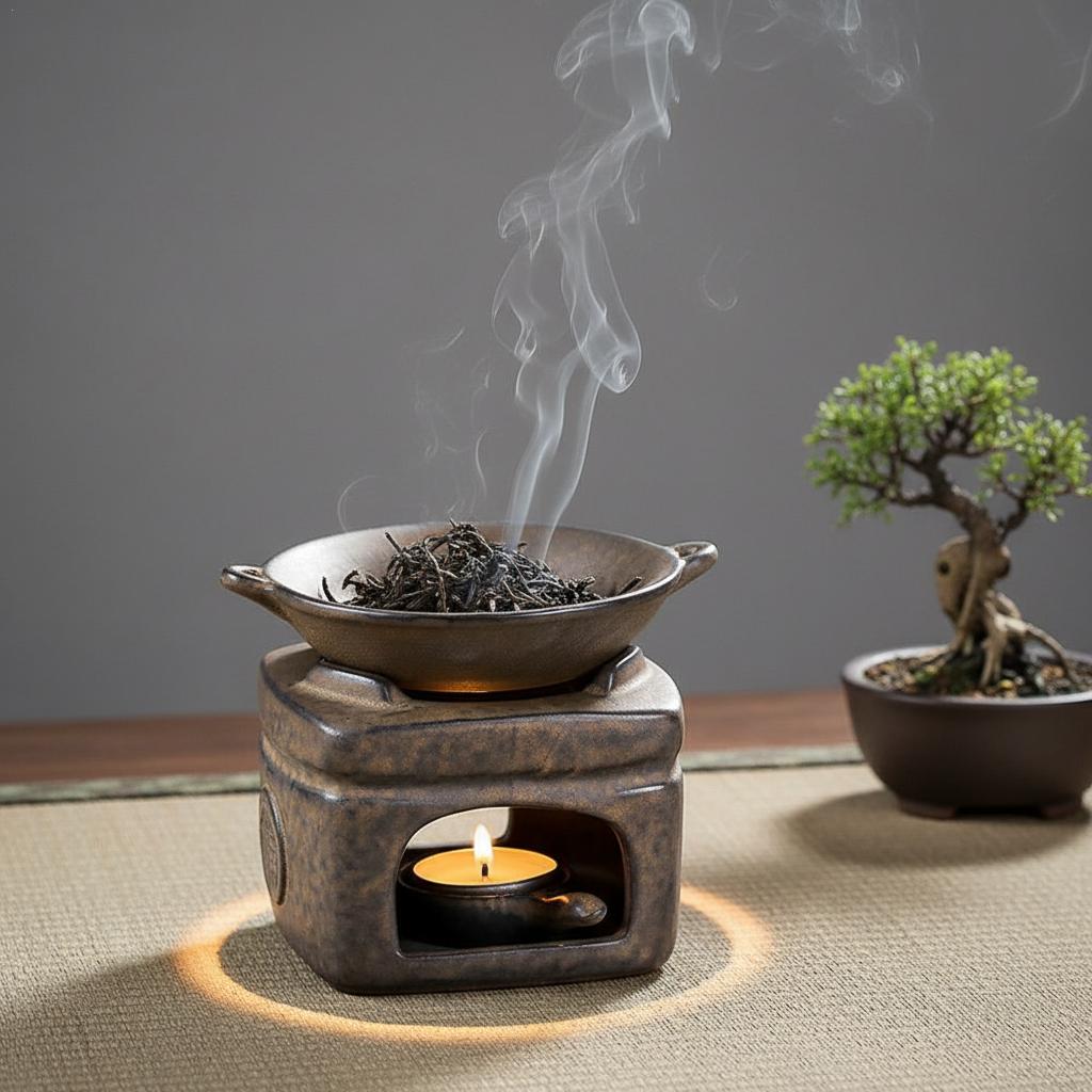 Perfume Fragrance Oils For Candles - เตาอโรมาเธอราพี 3 in 1 เครื่องทำความร้อนชาแบบดินเผา เครื่องทำความร้อนเทียนหอม
