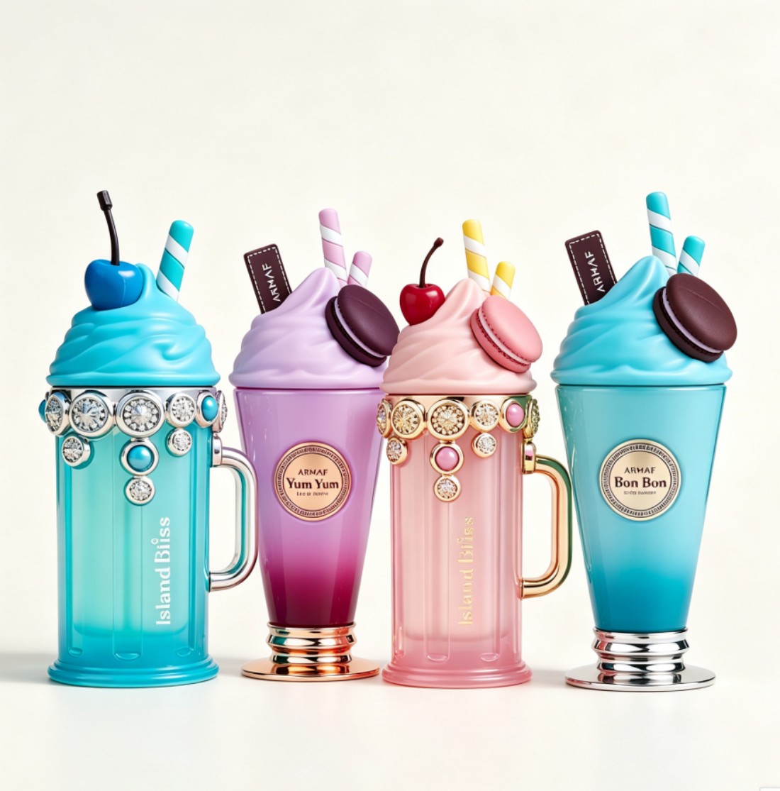 Best Perfume Fragrance - น้ำหอมสเปรย์รูปทรงไอศกรีม Armaff ซีรีส์ 4, 3.4 ออนซ์/100