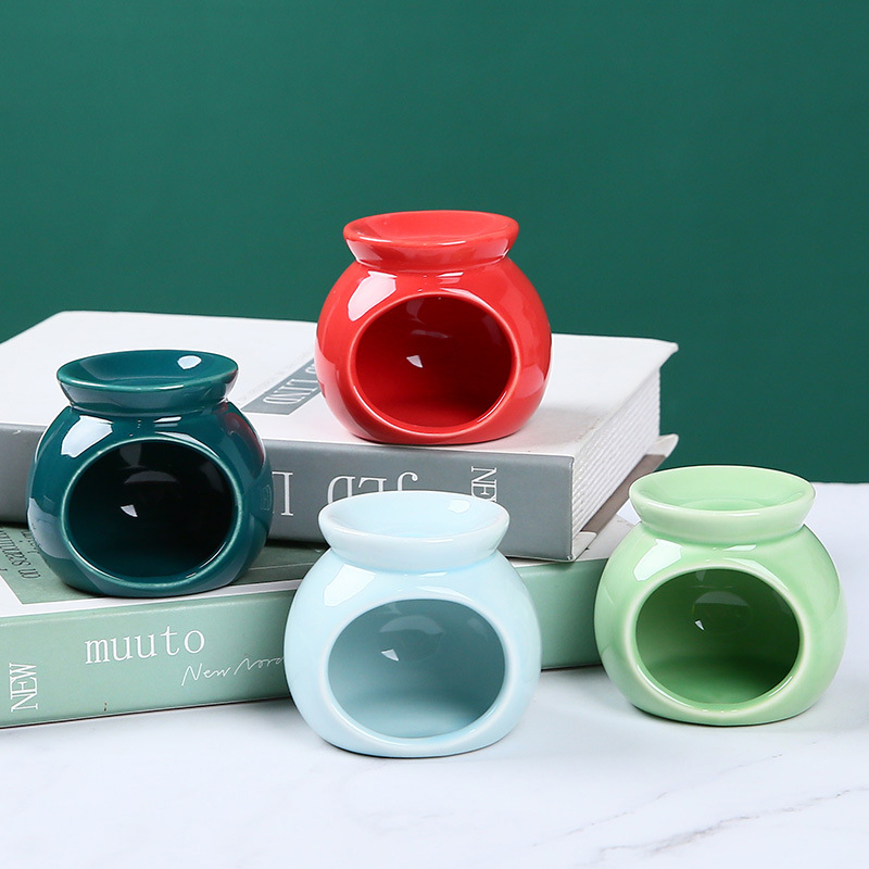 Perfume Fragrance Oils For Candles - Porcelain AROMA Burner น้ํามันหอมระเหย Furance MINI