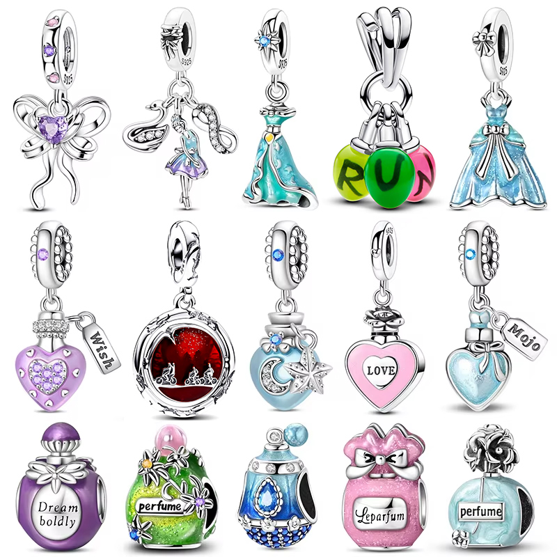 Perfume Fine Fragrance - Classy Series 925 เงินน้ําหอมโบว์ Designs Charm