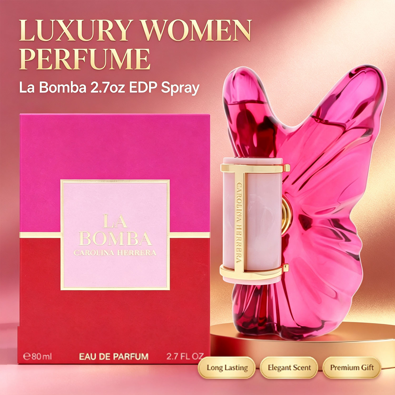 Perfume La Fragrance - น้ำหอม Carolina Herrera La Bomba Eau