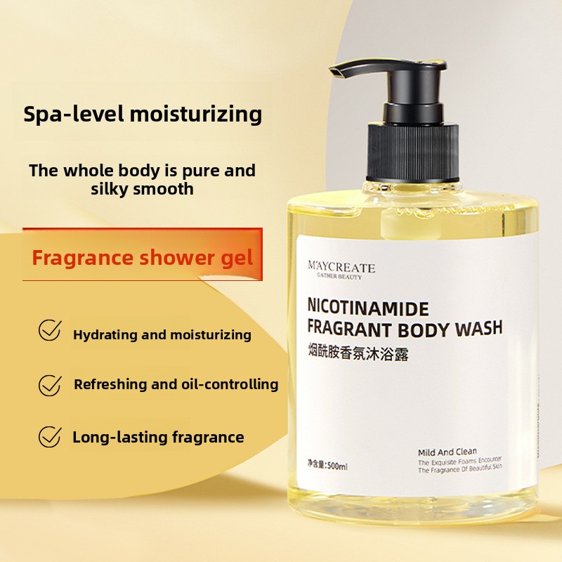 Perfume Fragrance Moisturizer - ไนอาซินาไมด์ บอดี้ วอช โลชั่นบำรุงผิวกายและเพิ่มความชุ่มชื้น ขนาดใหญ่ กลิ่นหอมระดับน้ำหอมสำหรับผู้หญิง