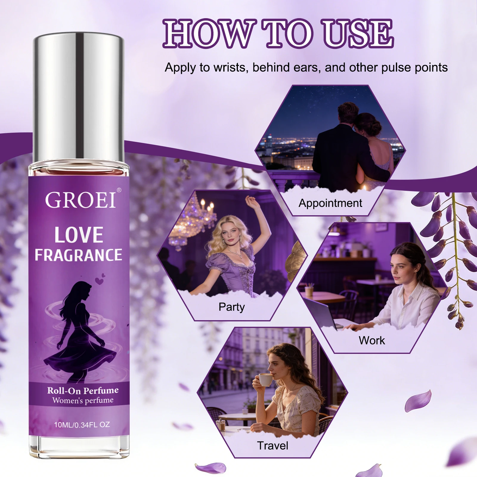 น้ำหอมแบบโรลออนสำหรับผู้หญิง G - Fragrance-Oils Perfume บทวิจารณ์และราคา
