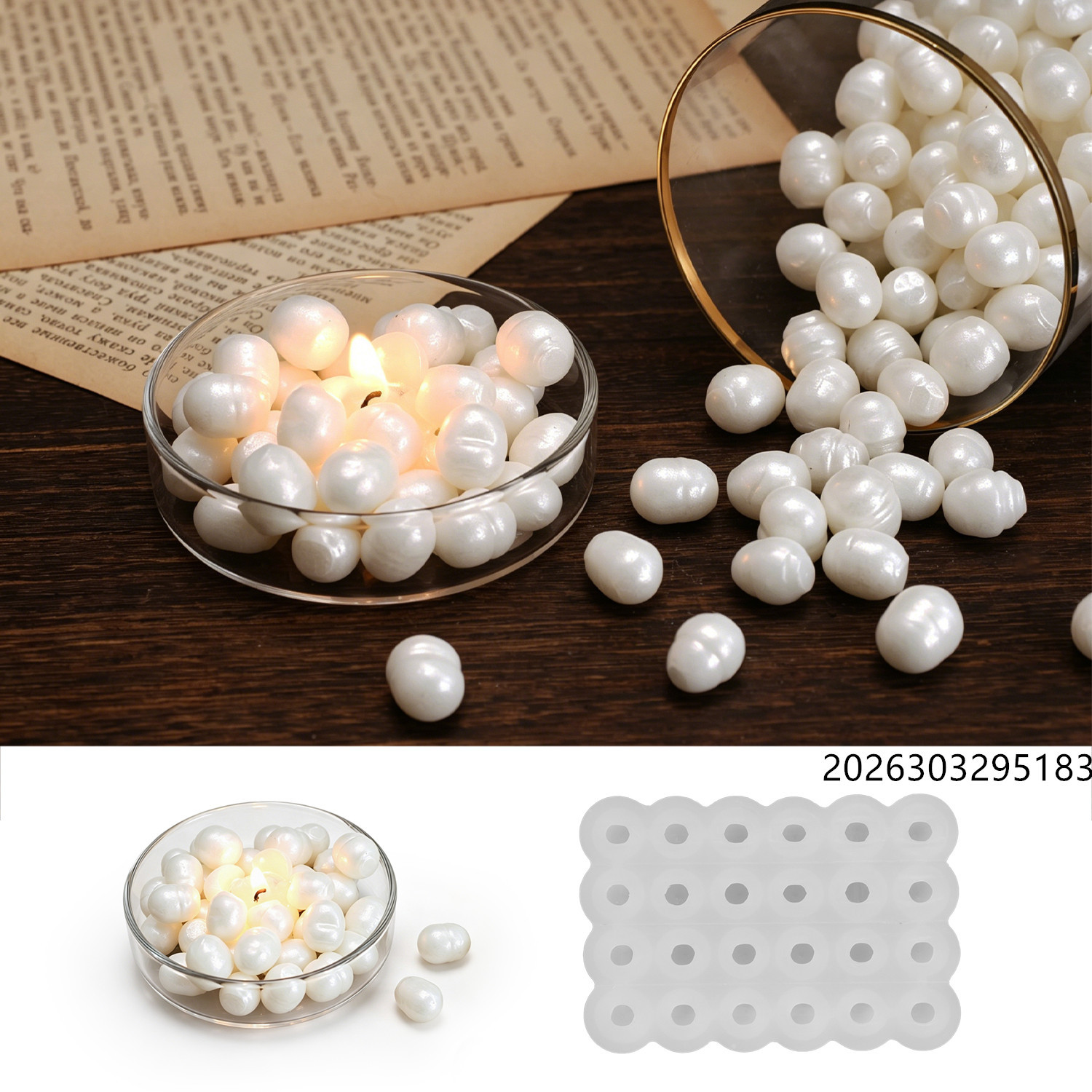 แม่พิมพ์เทียนหอมรูปไข่มุกทะเล, - Perfume Fragrance Oils For Candles บทวิจารณ์และราคา