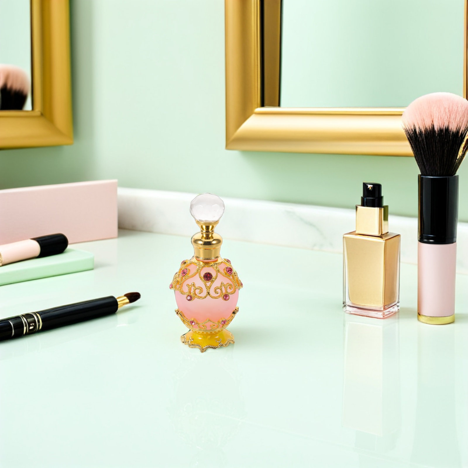 ขวดน้ำหอมคริสตัลไรน์สโตนขนาด 1 - Fragrance-Oils Perfume บทวิจารณ์และราคา