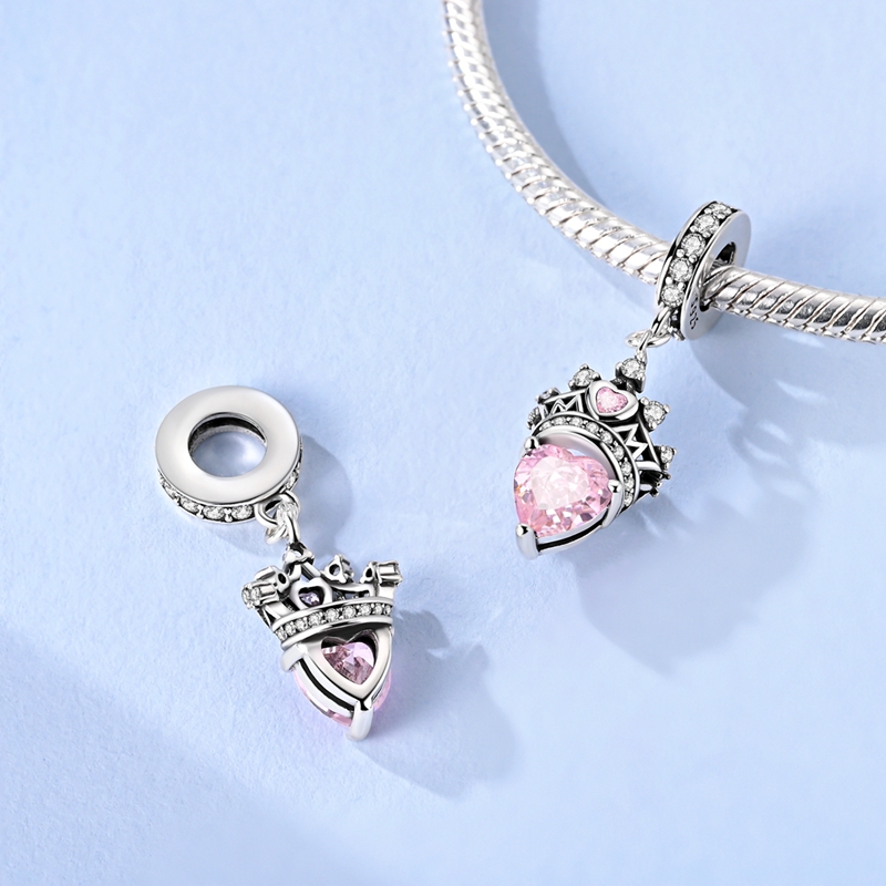 925 เงินสเตอร์ลิงสีชมพู Charms - Perfume Fine Fragrance บทวิจารณ์และราคา