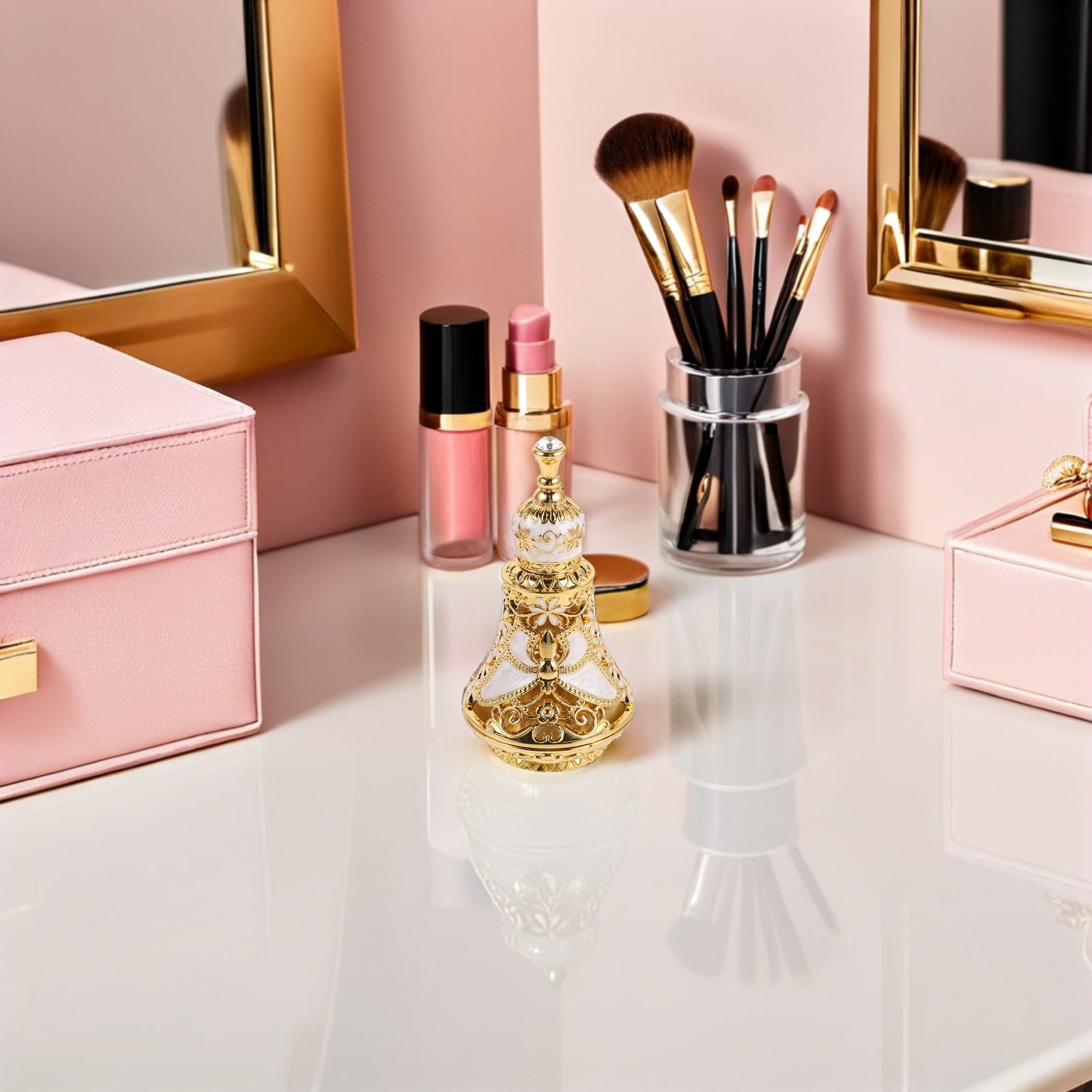 ขวดน้ำหอมแก้ววินเทจ 15 มล. เติ - Fragrance-Oils Perfume บทวิจารณ์และราคา